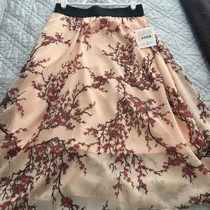 Lularoe XS FLORAL Lola